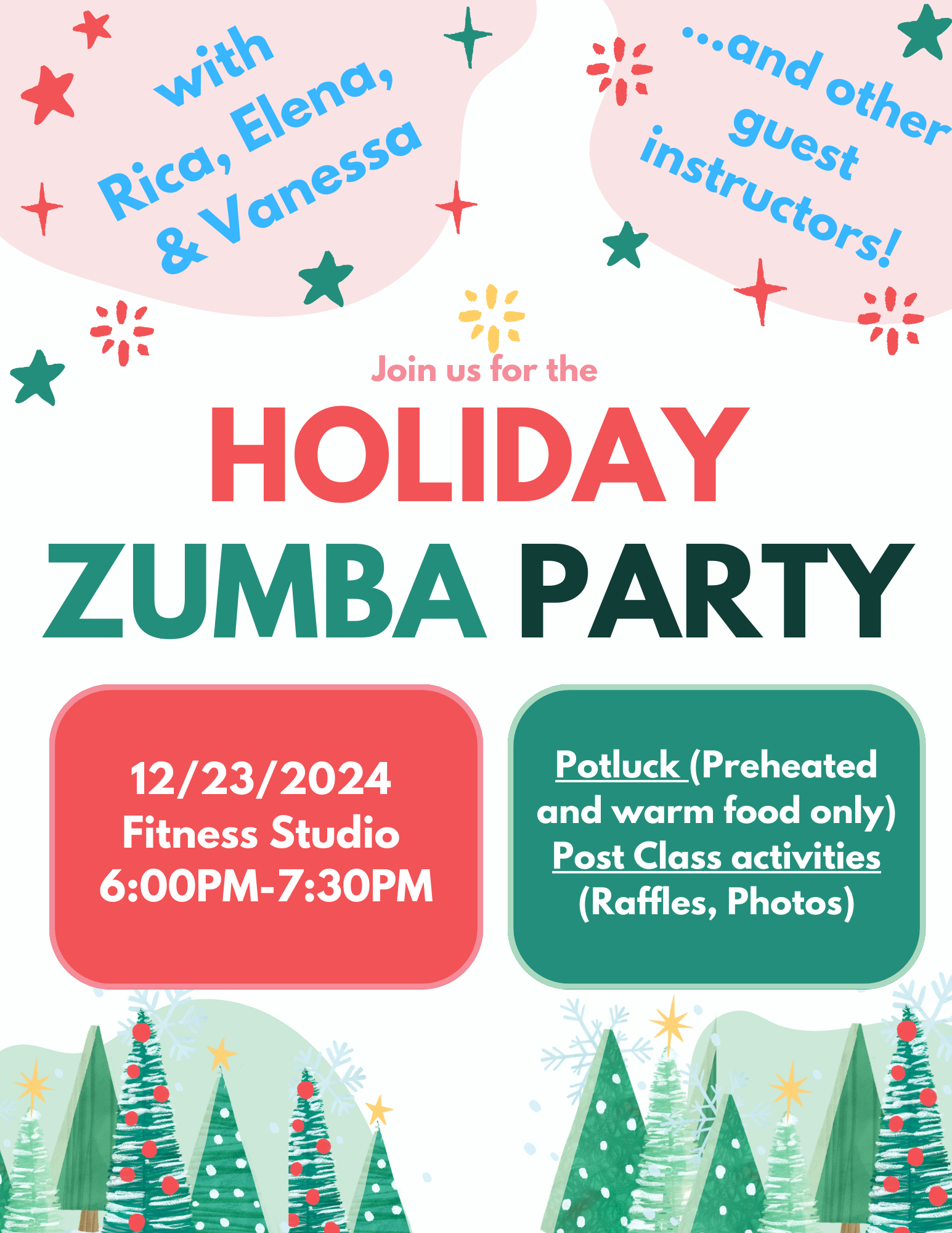Zumba Party Poster